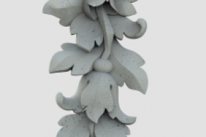 Модель для фрезерного станка (3dmax)