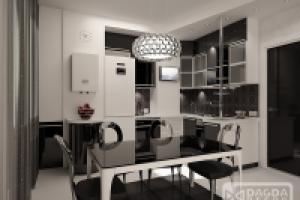 дизайн кухни ар-деко