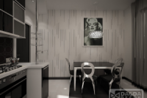 дизайн кухни ар-деко