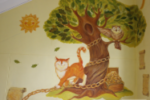 роспись "Лукоморье"