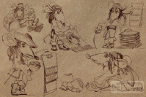 персонаж мыш