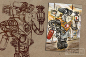 персонаж для календаря