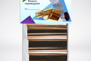 Дизайн этикетки для переводной фольги