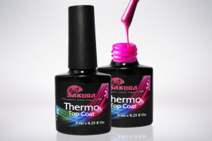 Дизайн упаковки бутылочки гель-лаков SAKURA