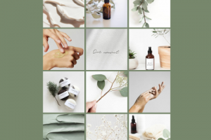 Визуал для профиля косметики