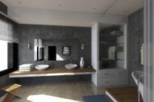 Дизайн интерьера ванной комнаты и санузла