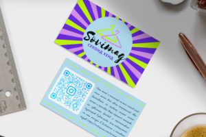 Дизайн визитки