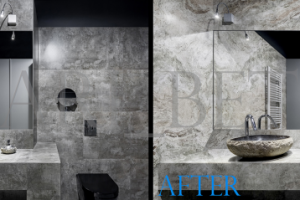 Изменение текстуры в интерьере 2