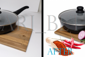 Обтравка объекта, добавление тени, фотомонтаж