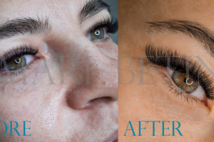 Бьюти-ретушь нарощенных ресниц 3