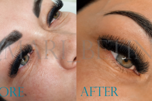 Бьюти-ретушь нарощенных ресниц 2