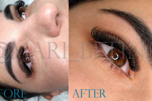 Бьюти-ретушь нарощенных ресниц 1