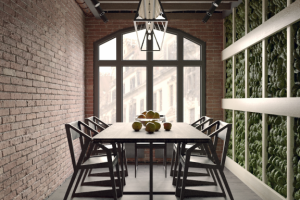 3д-визуализация интерьера в стиле Лофт