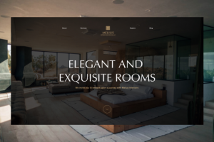 "MELIUS" Landing Page