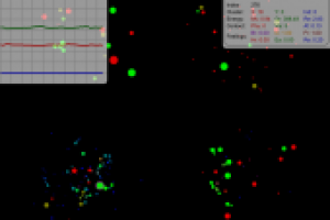 Визуальная генетическая симуляция