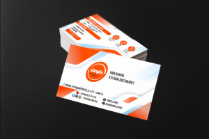 Визитка курьерской службы