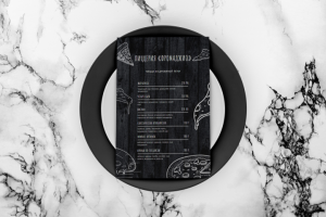 Меню для ресторана