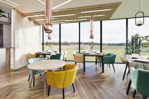 Дизайн корейского ресторана