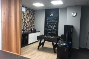 Реализованный проект офиса в стиле Loft