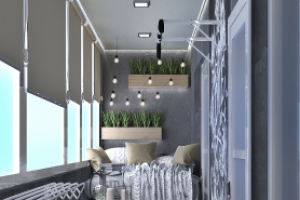 Дизайн балкона