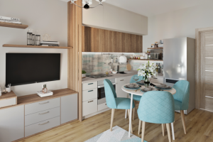 Дизайн квартиры студии