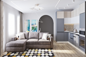 Проект дома с мебелью IKEA