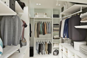 Дизайн гардеробной комнаты