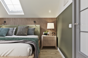 Спальня в скандинавском стиле