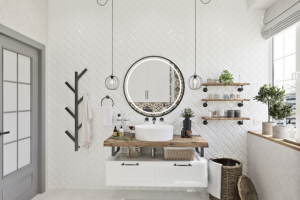 Ванная в скандинавском стиле