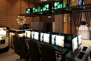 Дизайн компьютерного клуба