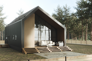 Экстерьер модульного дома