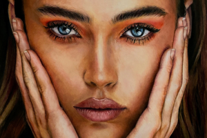 Портрет Panpastel