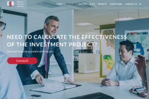 Макет "Финансы" создавался для подажи темы Wordpress на биржах