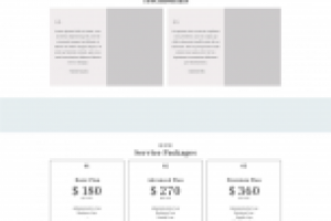 Прототип главной страницы корпоративного сайта Юридической фирмы