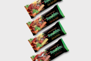 серия этикеток для финиковых батончиков "Bona Vita"