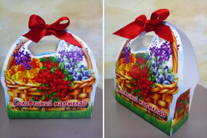 Коробка-корзинка