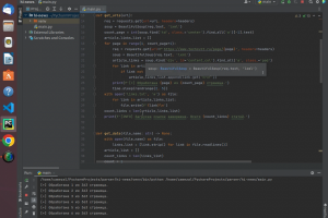 Парсинг статей с сайта новостей высоких технологий