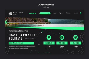 Pixel-perfect верстка макета (Landing page)
