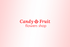 Логотип для магазина букетов цветов из клубники