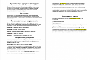 Написание статьи