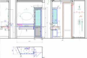 Проект мебели для ванной комнаты