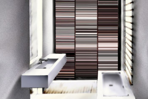 Эскизы сан узлов для гостиницы. Минимализм