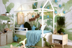 Оформление детского уголка в комнате
