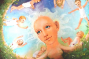 Иллюстрация на тему "материнство"