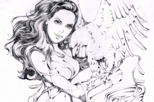 Портрет в стиле аниме