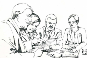 Иллюстация для сайта по бизнесу.