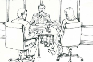 Иллюстация для сайта по бизнесу.