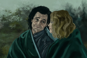 Локи фанарт