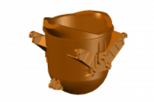 Ковш заливочный (3D модель)