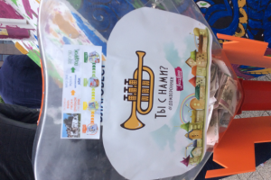 Этикетка контейнера для пожертвований